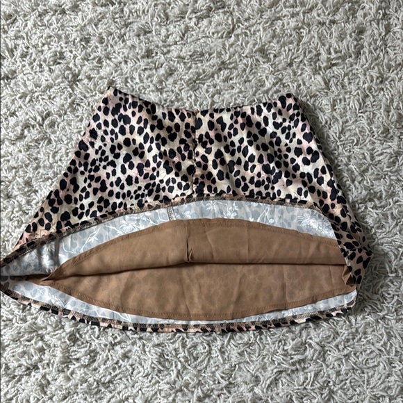 Leopard Print Women's Skirt - Picture 5 of 5